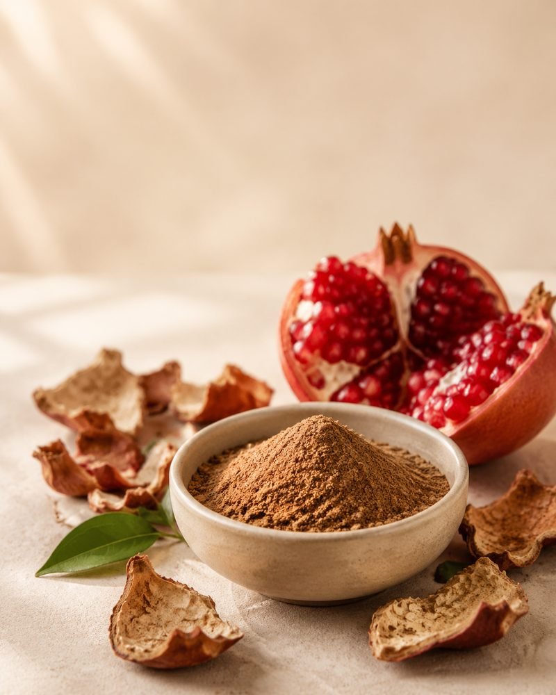 Anar Chhilka (Pomegranate Peel) Extract 10:1: extract powder with the raw Punica granatum botanical