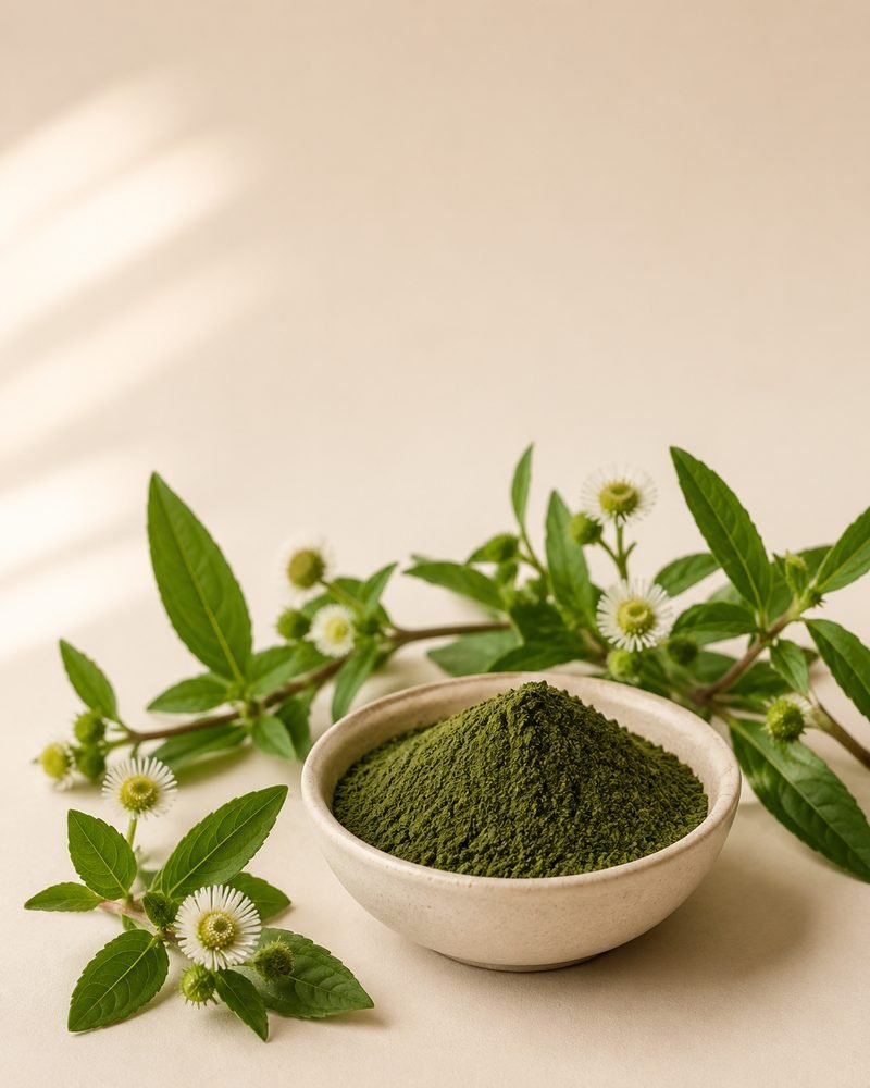 Bhringraj Extract 10:1: extract powder with the raw Eclipta alba botanical