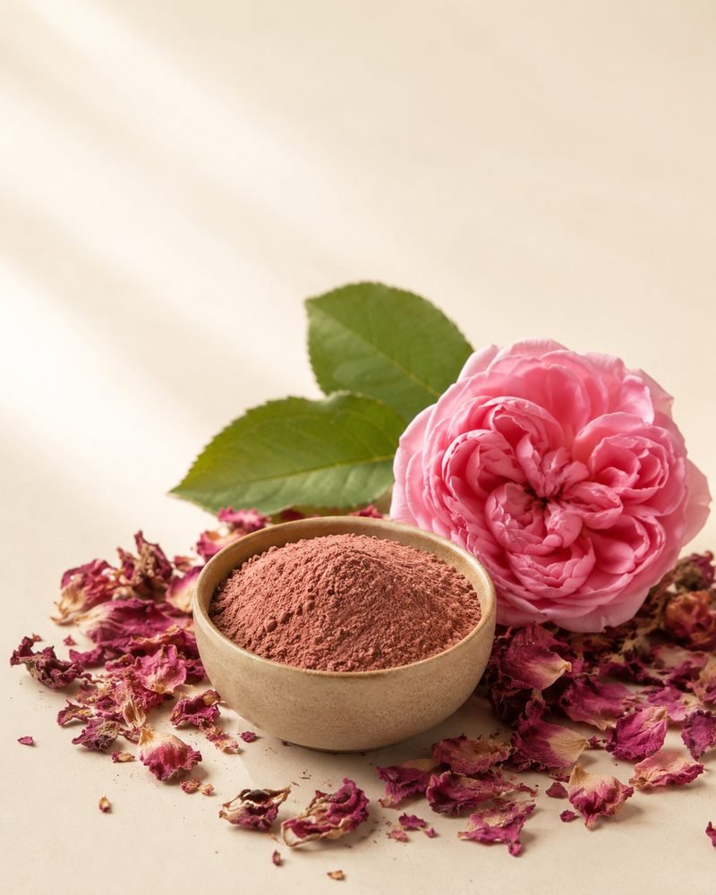 Gulab Phool (Rose) Extract 6:1: extract powder with the raw Rosa centifolia botanical