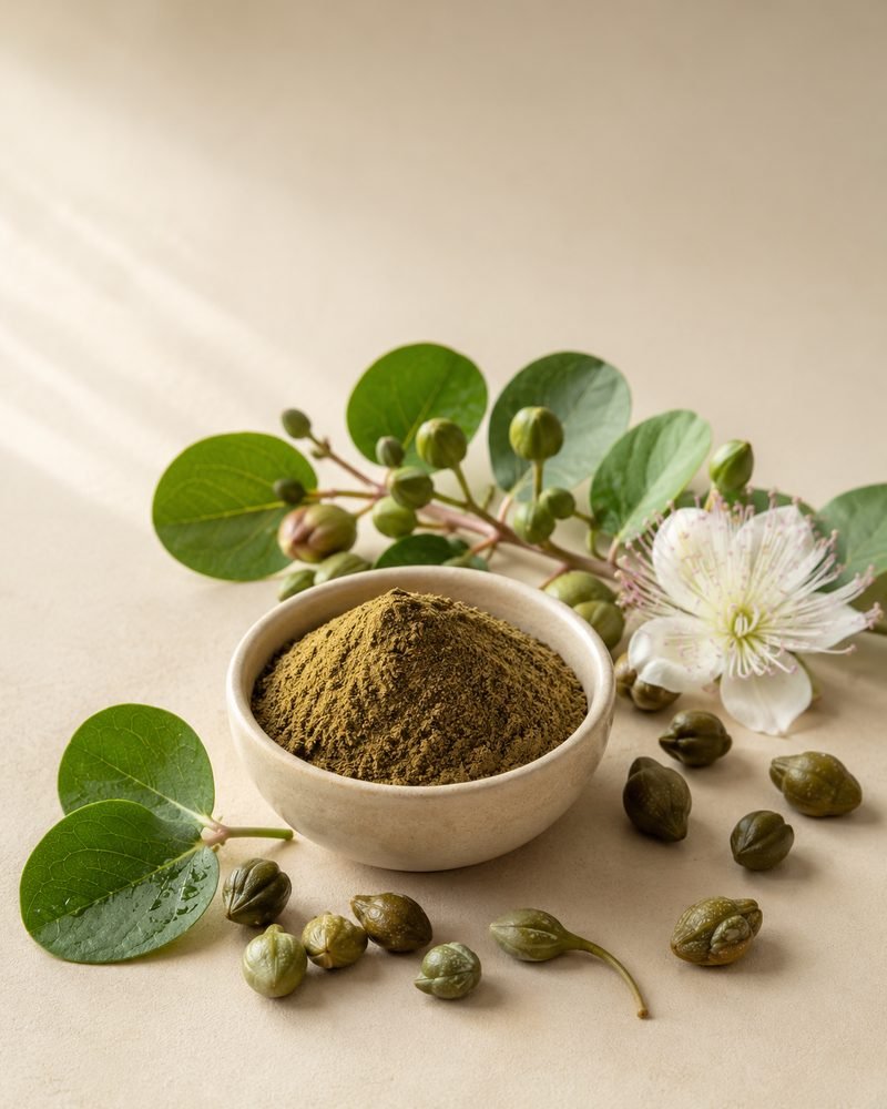 Himsra Extract 8:1: extract powder with the raw Capparis spinosa botanical