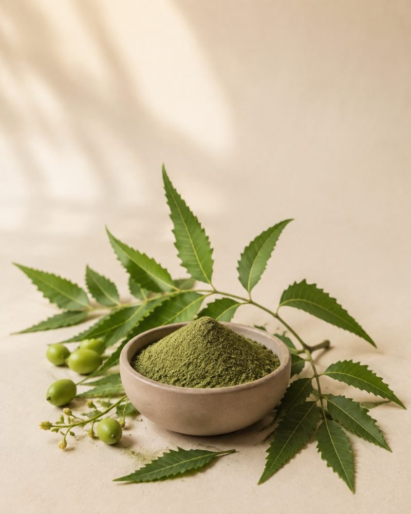 Neem Leaf Extract 10:1: extract powder with the raw Azadirachta indica botanical