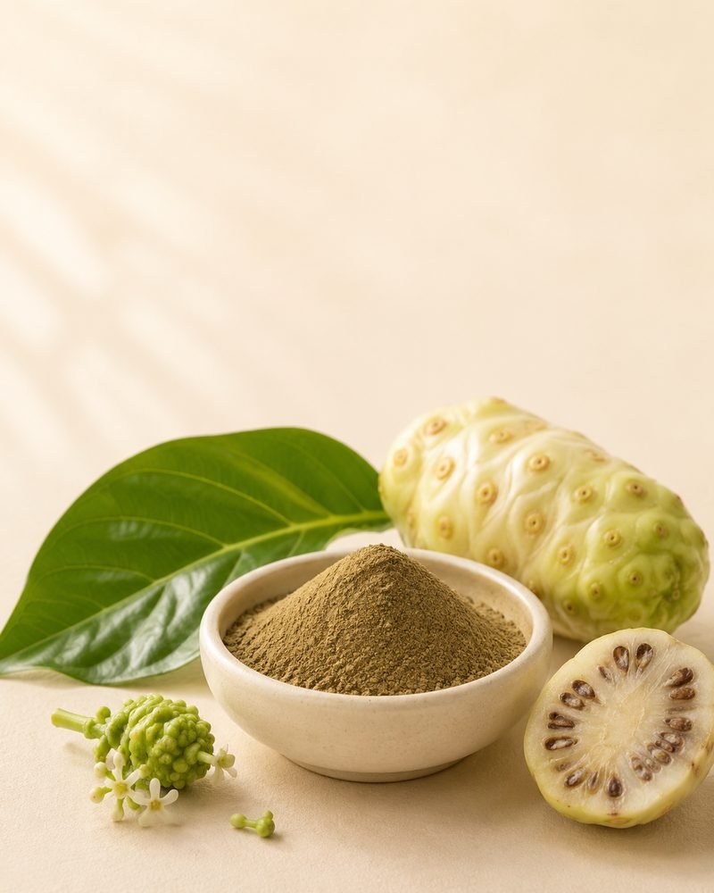 Noni Extract 10:1: extract powder with the raw Morinda citrifolia botanical