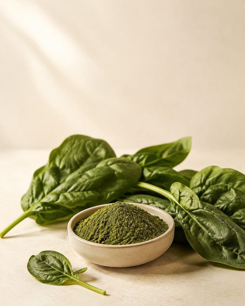Palak (Spinach) Extract 10:1: extract powder with the raw Spinacia oleracea botanical