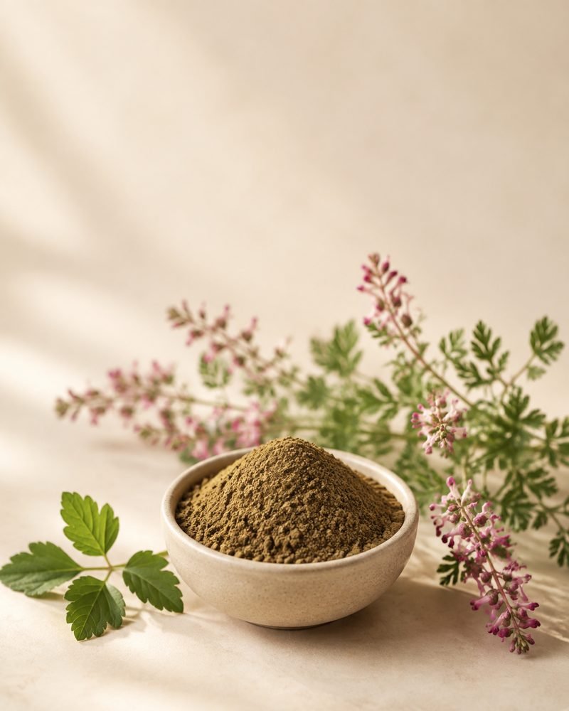 Pitpapra Extract 10:1: extract powder with the raw Fumaria officinalis botanical