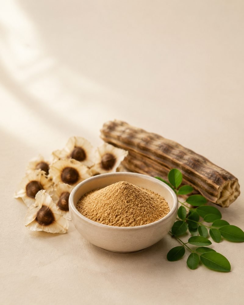 Sahjan (Moringa) Seed Extract 5:1: extract powder with the raw Moringa oleifera botanical