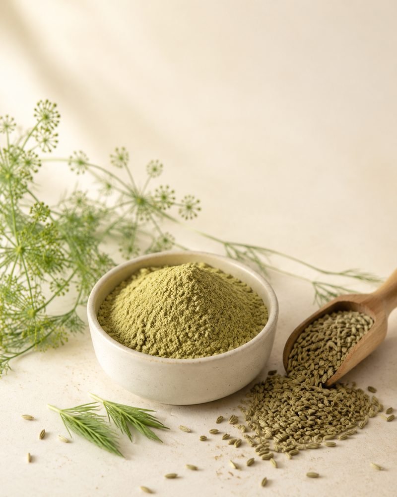 Saunf (Fennel) Extract 6:1: extract powder with the raw Foeniculum vulgare botanical