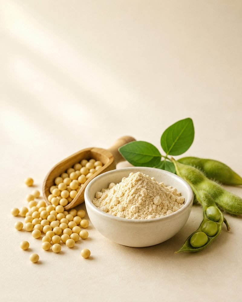 Soya Extract 10:1: extract powder with the raw Glycine max botanical
