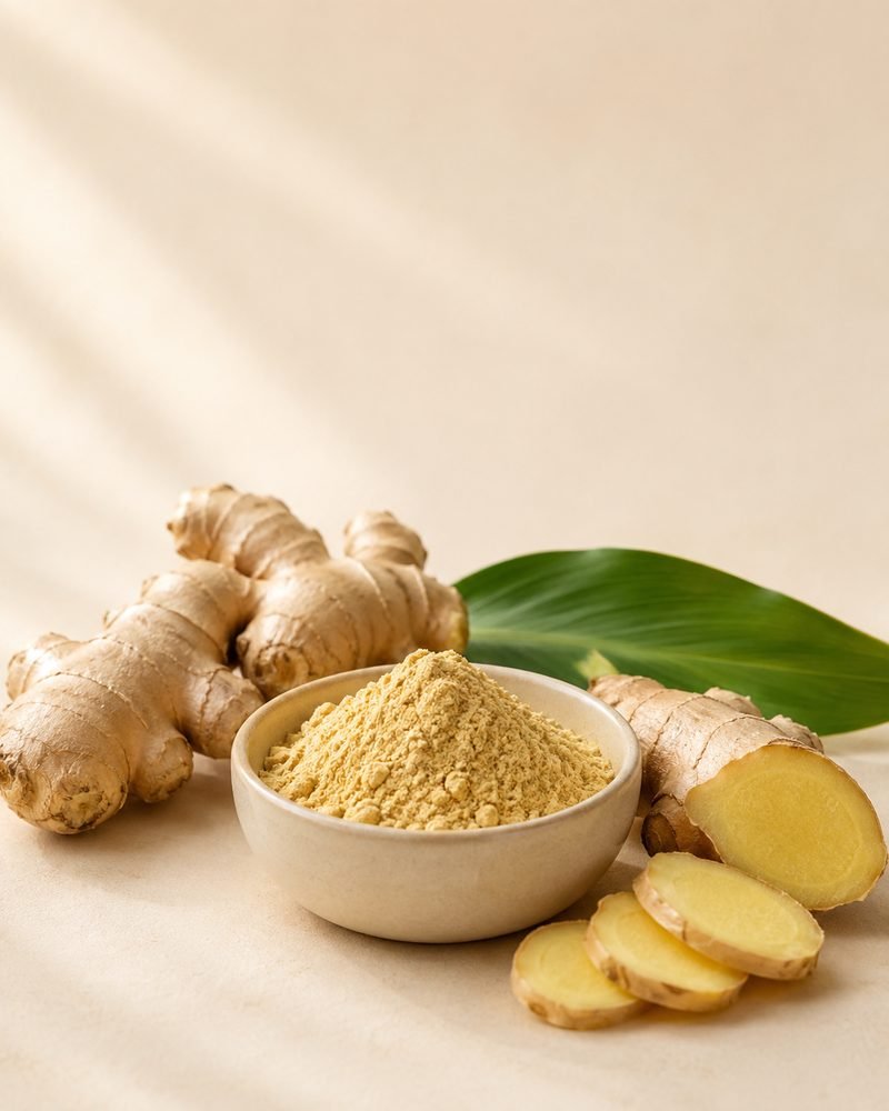 Sunthi (Ginger) Extract 8:1: extract powder with the raw Zingiber officinale botanical