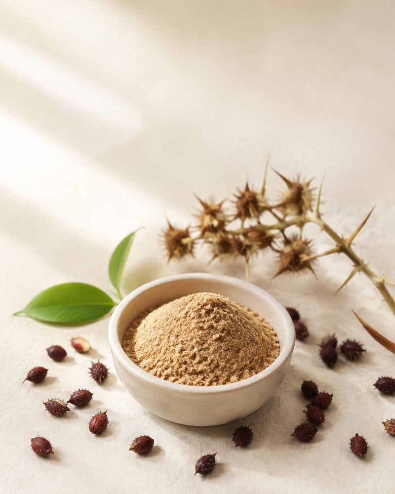 Talmakhana Extract 5:1 / 8:1: extract powder with the raw Asteracantha longifolia botanical