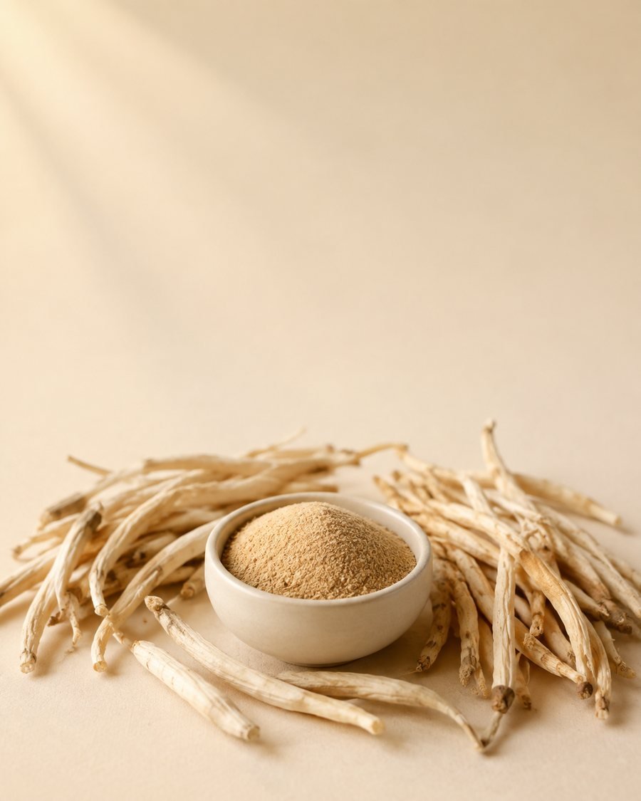 Safed Musli Extract raw material and powder